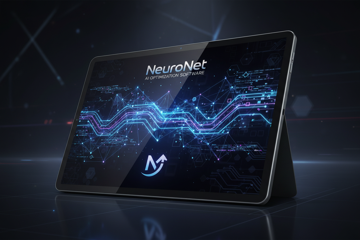 creat me a product image for neuronet about ai optimization