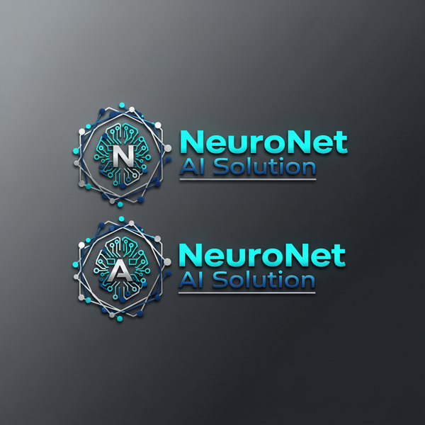 creat me a logo for my brand called neuronet ai solution 